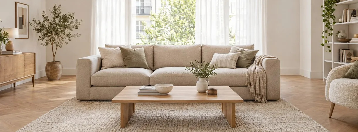Come scegliere il divano per il soggiorno: forma, misure, imbottitura e rivestimento