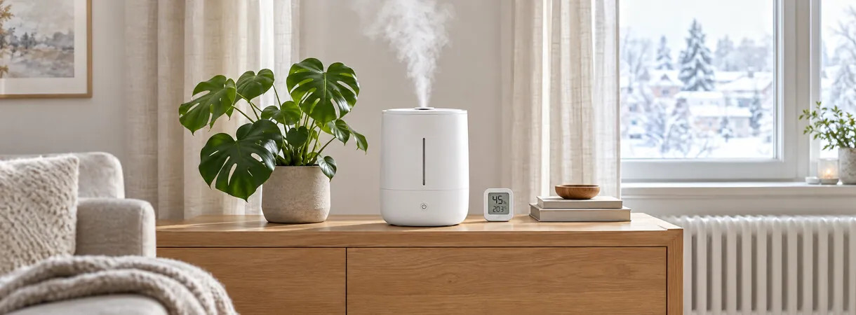 Come umidificare una stanza e scegliere l'umidificatore