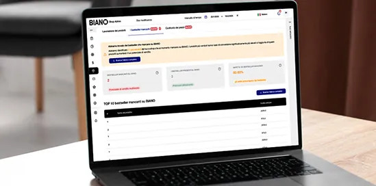 I tuoi bestseller contano — e ora BIANO ti dice quando mancano