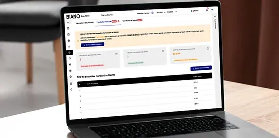 I tuoi bestseller contano — e ora BIANO ti dice quando mancano