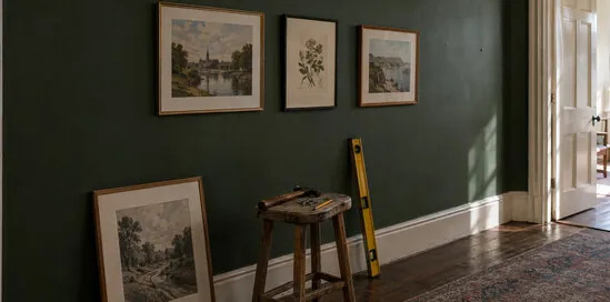 Come appendere un quadro: altezza giusta, tasselli e soluzioni senza forare
