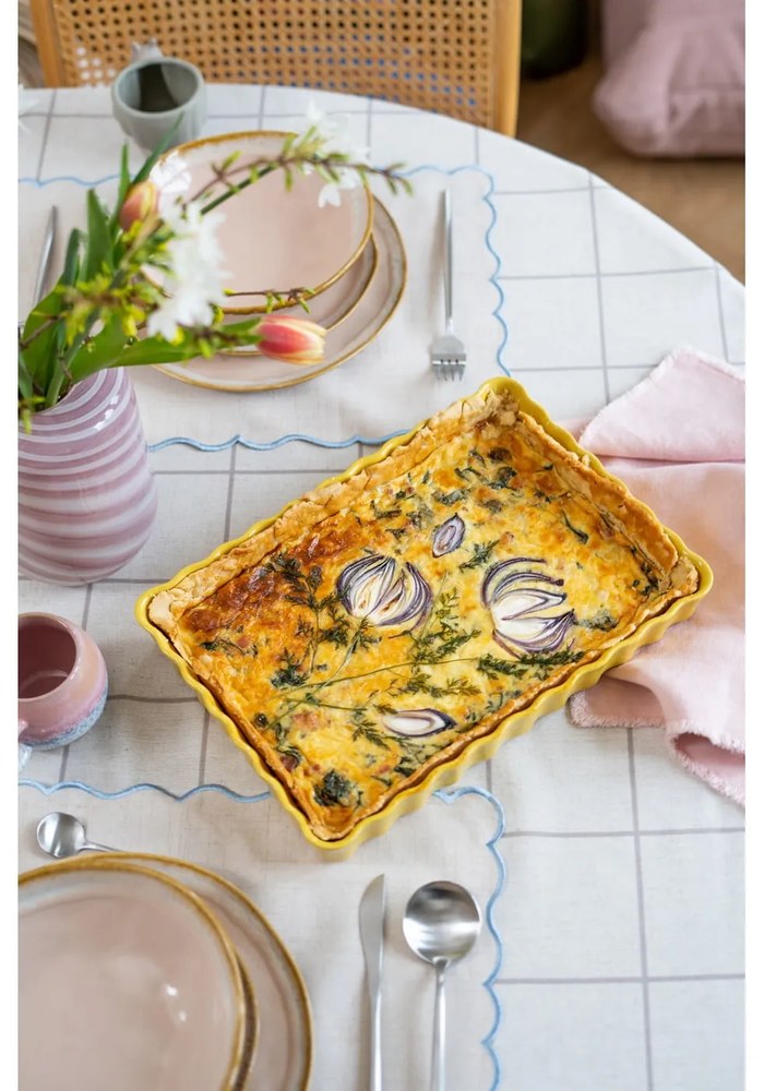 Set da pranzo in pietra 18 pz Belford – Hermia