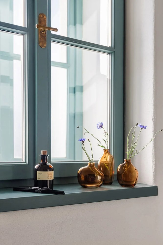 Vaso in vetro arancione (altezza 15,5 cm) Tilia - Bloomingville