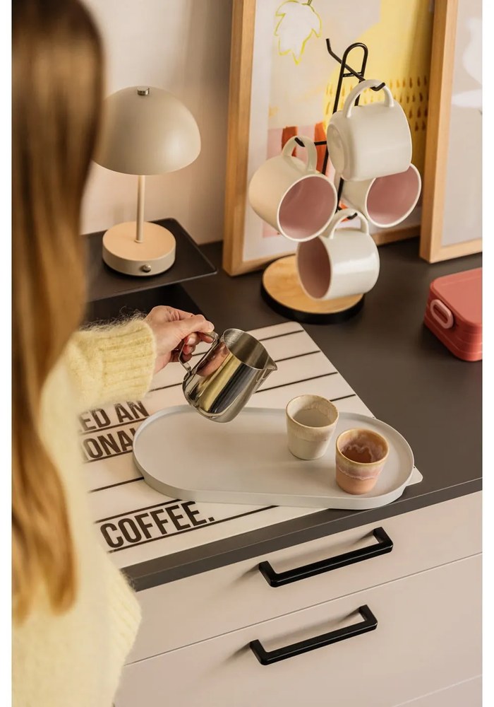 Tazza in porcellana bianca con interno rosa Maxwell &amp; Williams Tint, 440 ml - Maxwell &amp; Williams