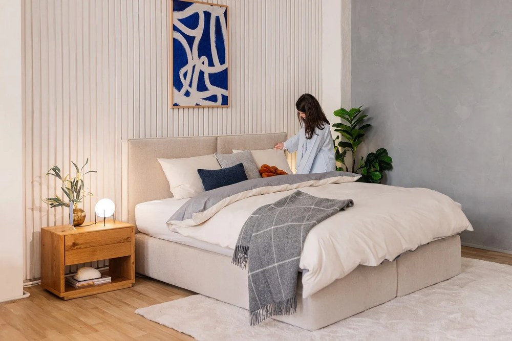 Tappeto in pelliccia sintetica crema 160x230 cm Faroe Wool Look Fur - Flair Rugs