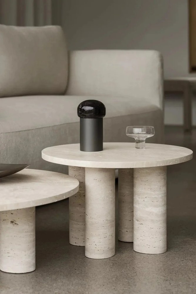 Tavolo rotondo in pietra ø 52 cm Volos - Blomus