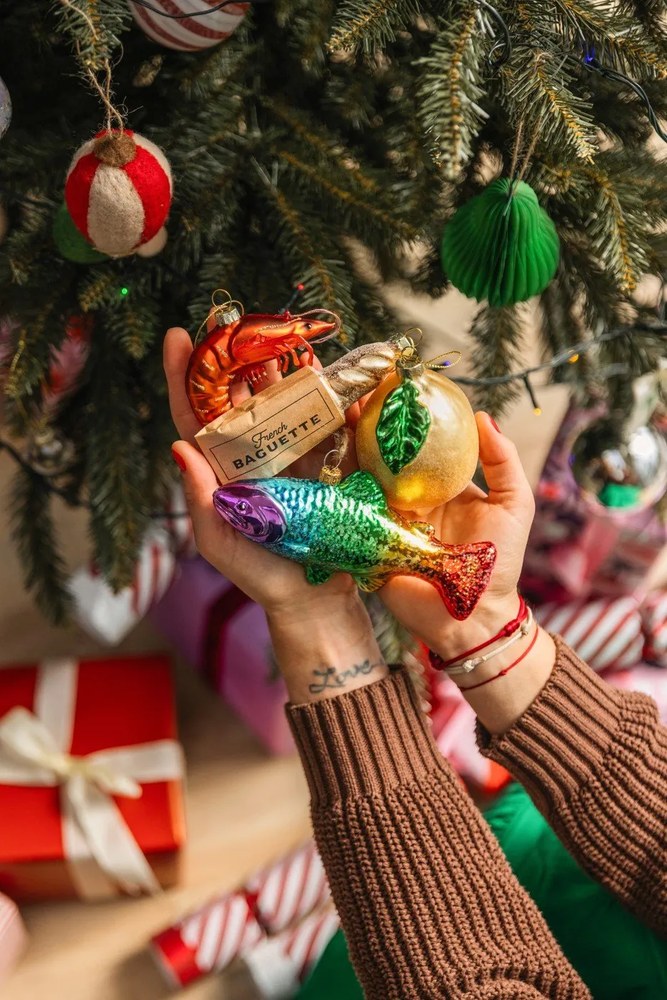 Set di palline di Natale in vetro 2 pz ø 8 cm Zwirl – Bloomingville