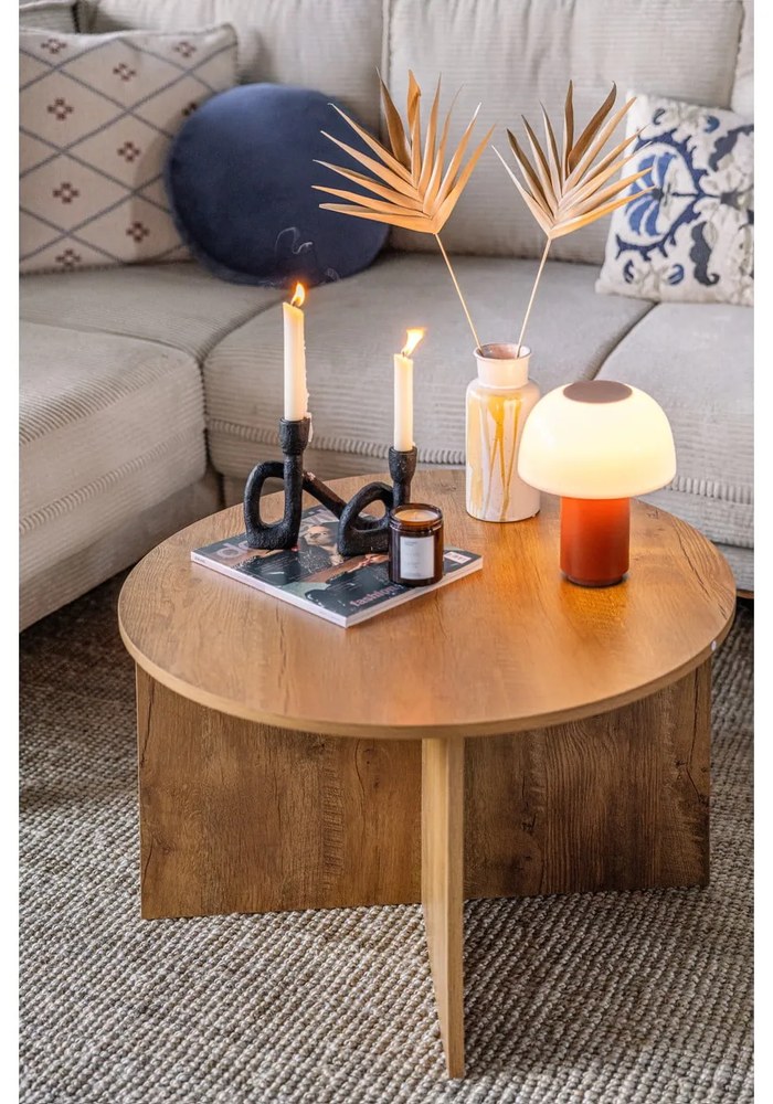 Divano angolare beige allungabile (con penisola a sinistra/a forma di "U") con rivestimento in velluto a coste Tori – Bonami Selection