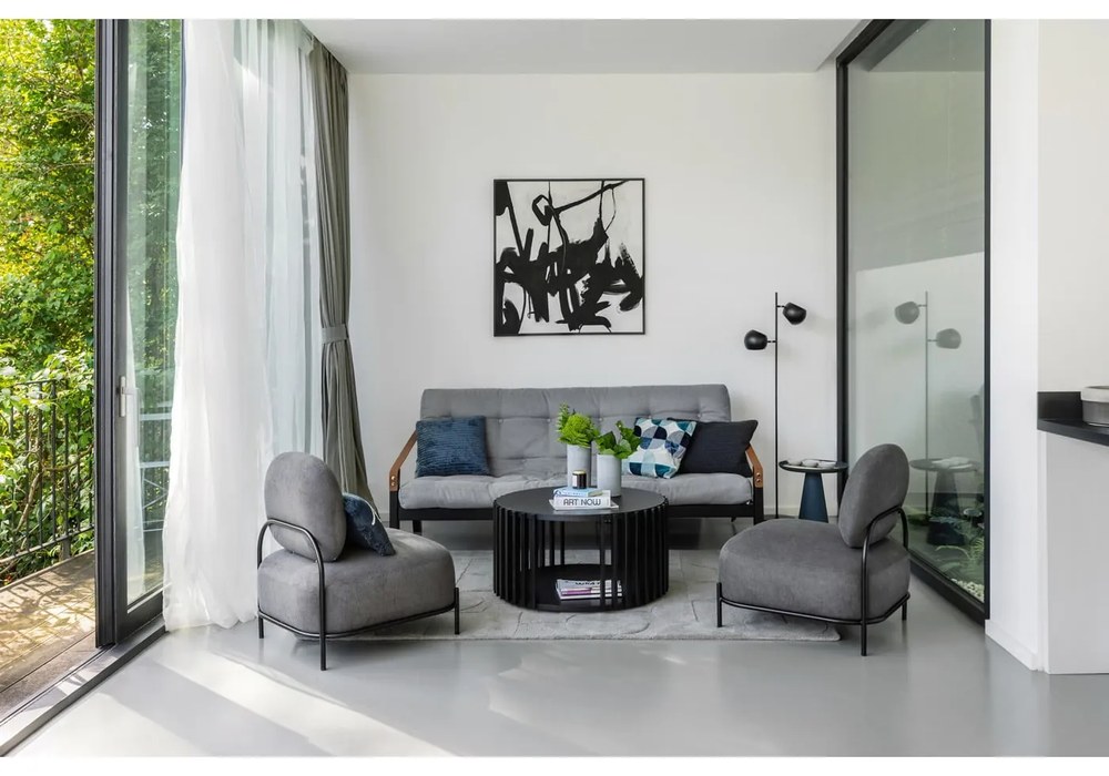 Lampada da terra nera Edgar - Markslöjd