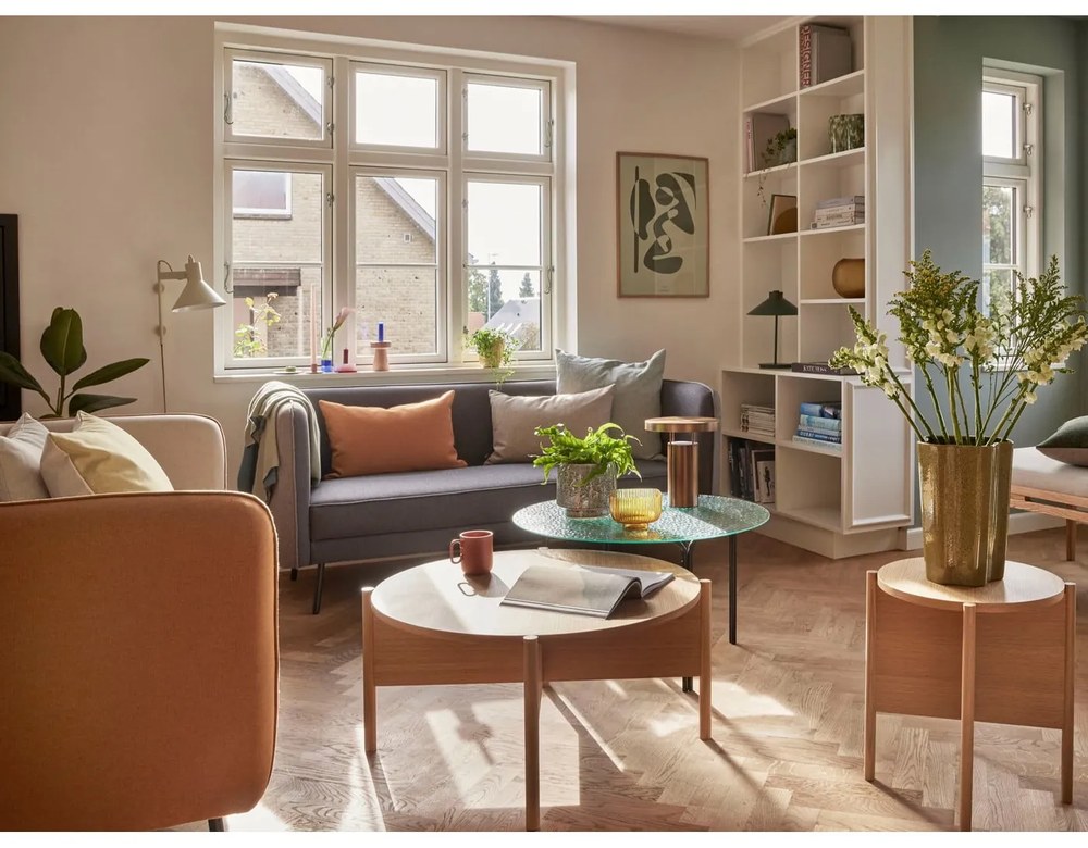 Lampada da parete verde chiaro Studio - Hübsch