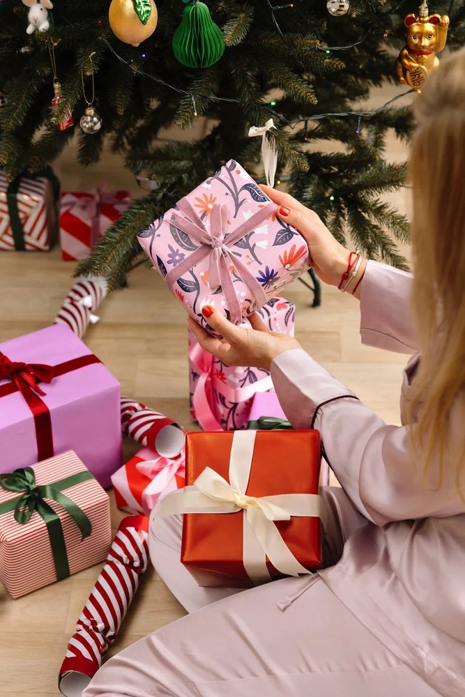 Decorazione per albero di natale in vetro fatta a mano 11 cm Lucky Cat – Sass &amp; Belle