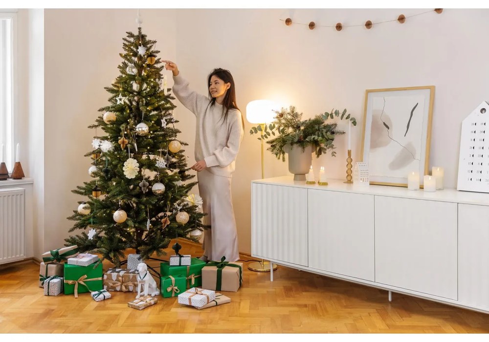 Albero di natale artificiale altezza 220 cm Spruce – Vánoční stromeček