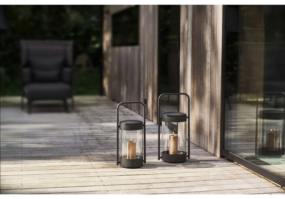 Lanterna in metallo (altezza 57 cm) Ancona - Villa Collection