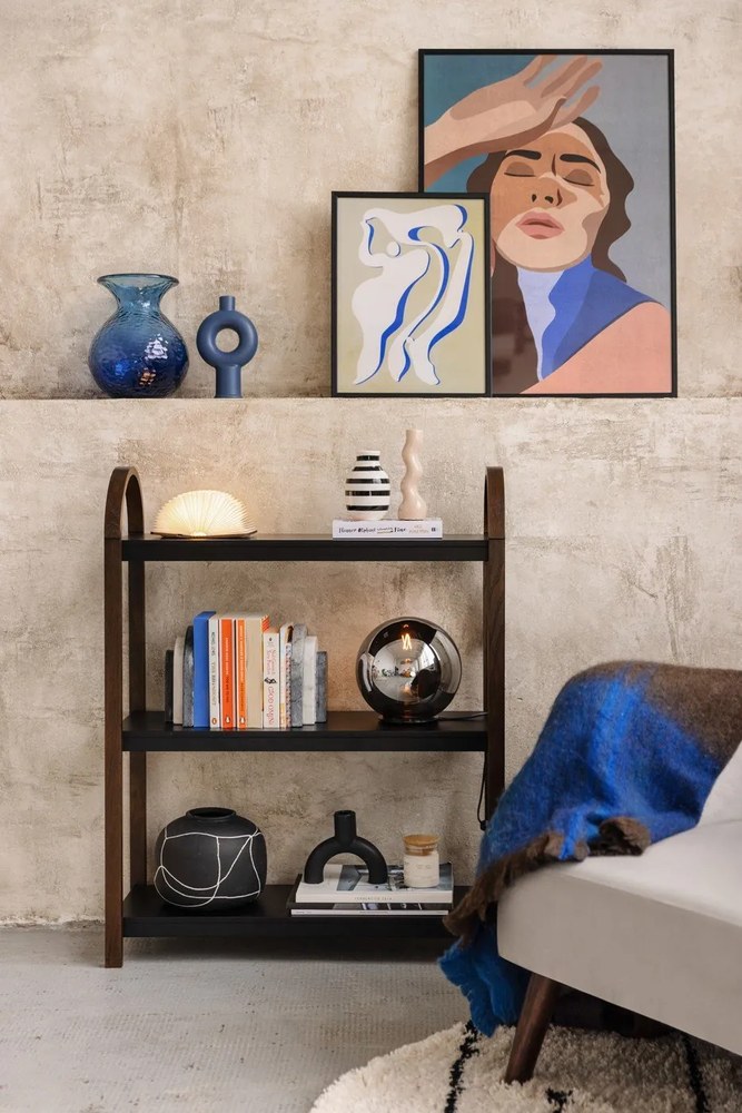 Vaso in ceramica bianco/nero Omaggio - Kähler Design