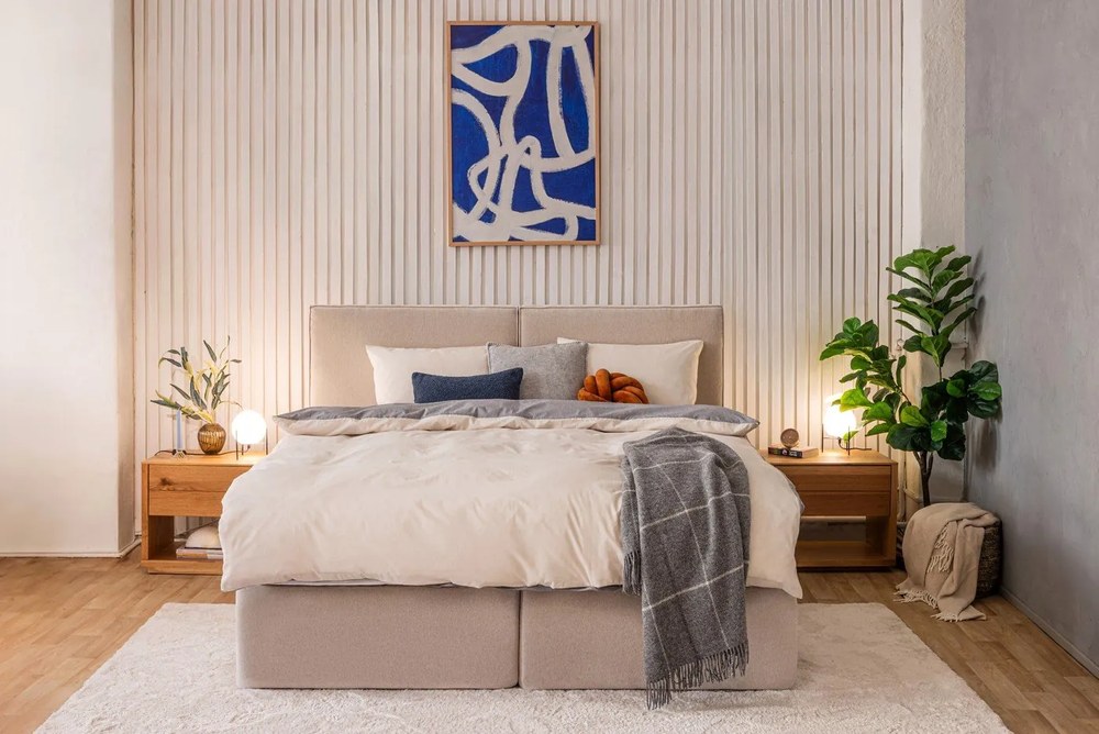 Tappeto in pelliccia sintetica crema 160x230 cm Faroe Wool Look Fur - Flair Rugs