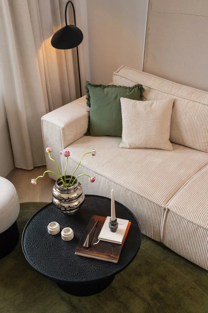 Vaso in vetro fatto a mano di colore argento (altezza 24 cm) Zorya - Bloomingville