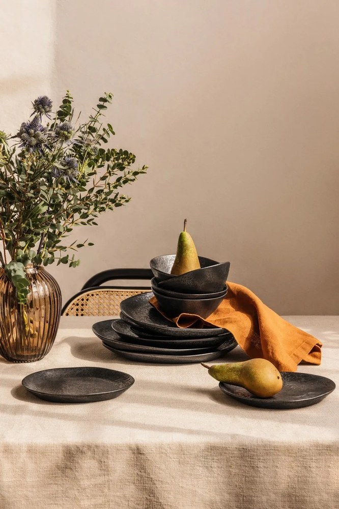 Set da pranzo in pietra 18 pz Dark Moon – Bonami Selection