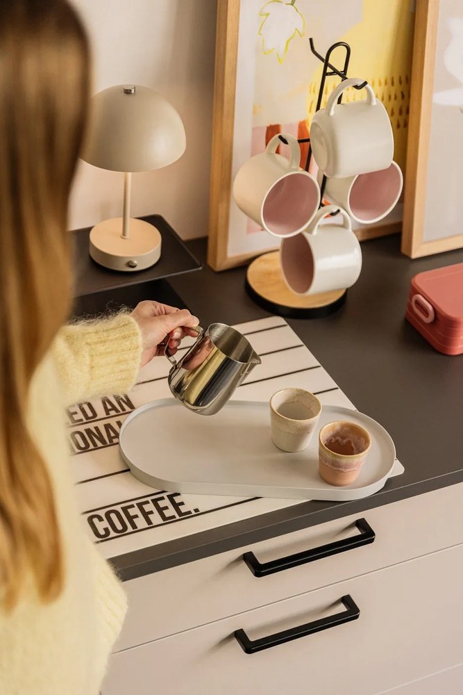 Tazza da espresso in gres bianco Grespresso - Costa Nova