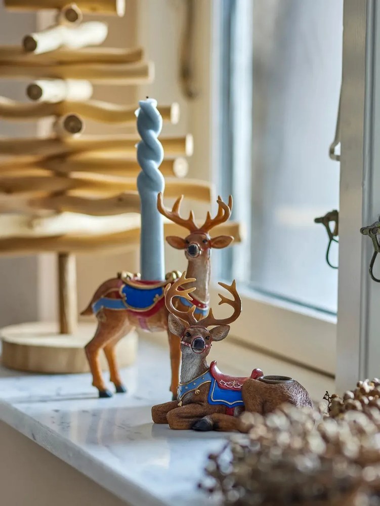 Candelieri in poliresina in set di 2 pezzi Glory - Bloomingville