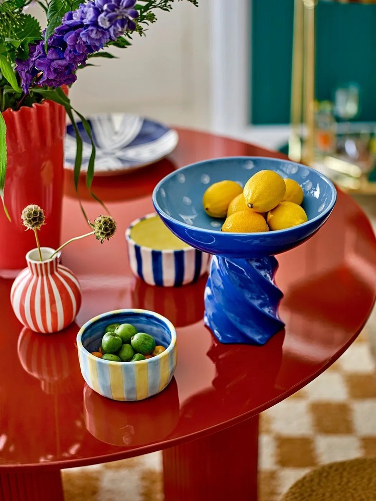 Ciotola blu in ceramica ø 24,5 cm Riley – Bloomingville