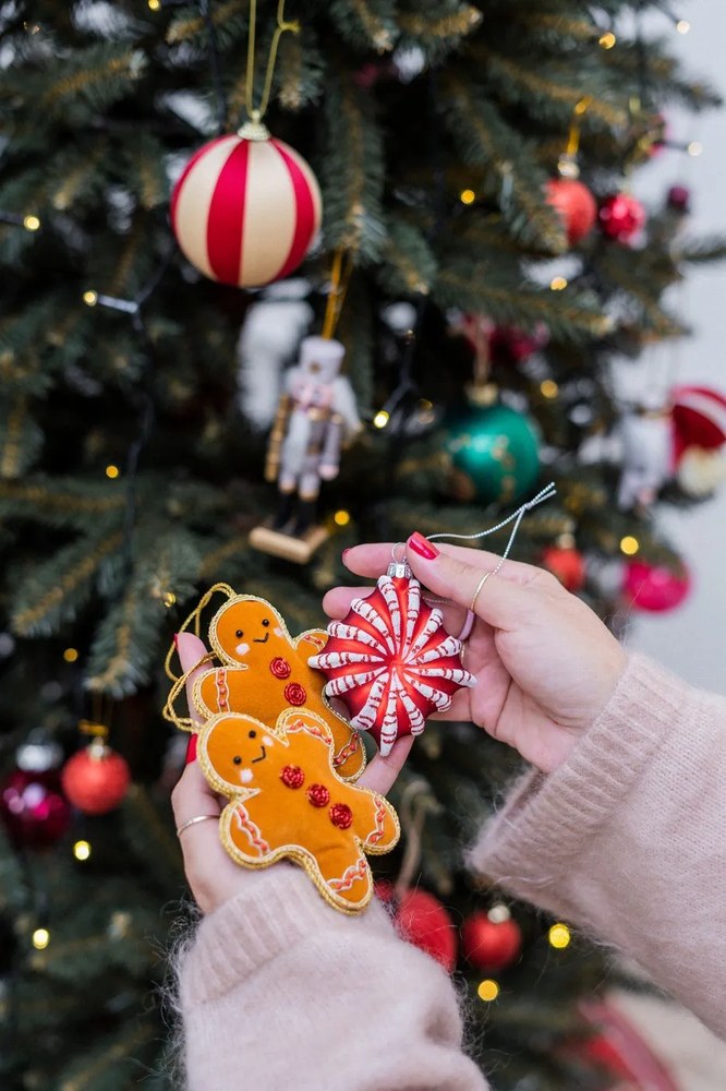 Decorazione per albero di natale in vetro 9 cm Candy – Bloomingville