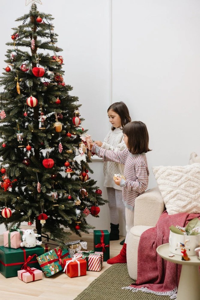 Decorazione per albero di natale in vetro 9 cm Candy – Bloomingville