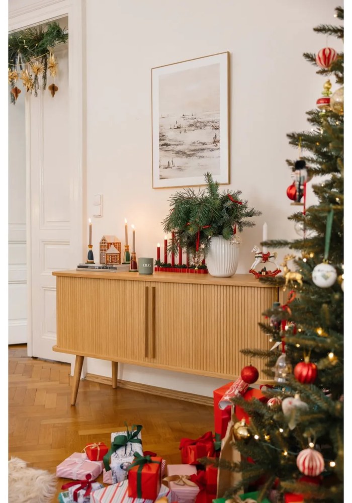 Portacandela in ceramica per lumino Gingerbread Lighthouse – Kähler Design