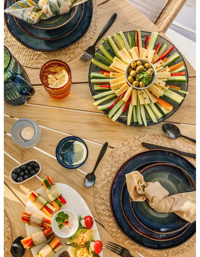 Set da pranzo in gres 24 pezzi Royal - Bonami Selection