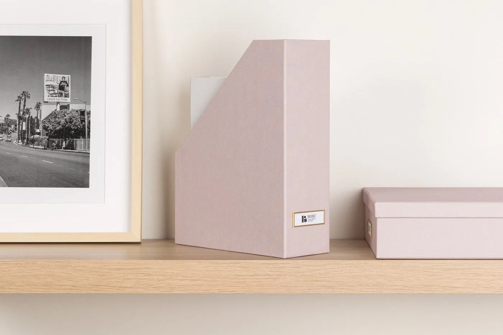 Organizer in cartone per documenti Oskar Restore Paper Laminate – Bigso