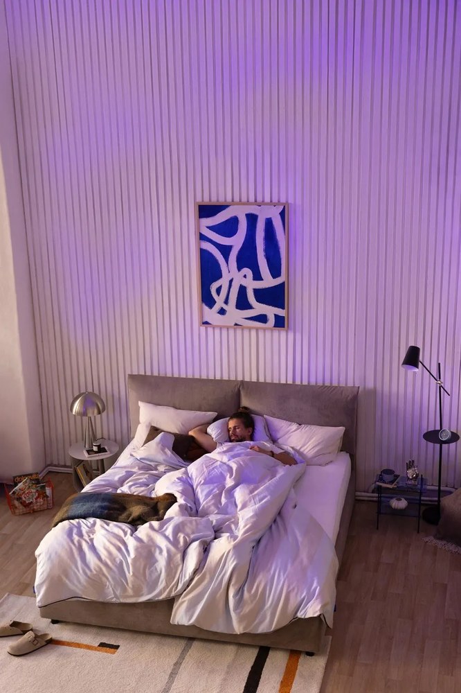 Letto matrimoniale imbottito grigio tortora con contenitore e rete inclusi 180x200 cm Myra Pillow – Bonami Selection