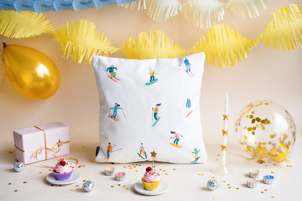 Candele in set da 2 pezzi tempo di combustione 5 h Bow - Meri Meri