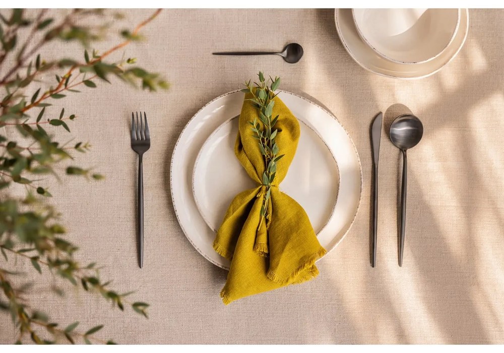 Set da pranzo in pietra 24 pz Snow Heart – Bonami Essentials