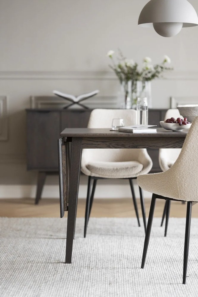 Tavolo da pranzo pieghevole in rovere 120x80 cm Filippa - Rowico