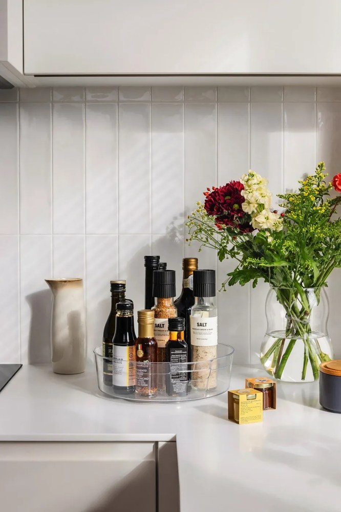 Vaso in vetro (altezza totale 20 cm) Clara – Casa Selección