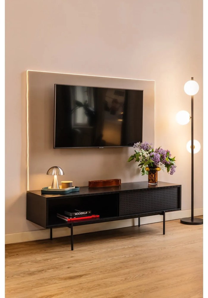 Lampada da tavolo dimmerabile a LED grigio scuro (altezza 20 cm) Mush - Hübsch