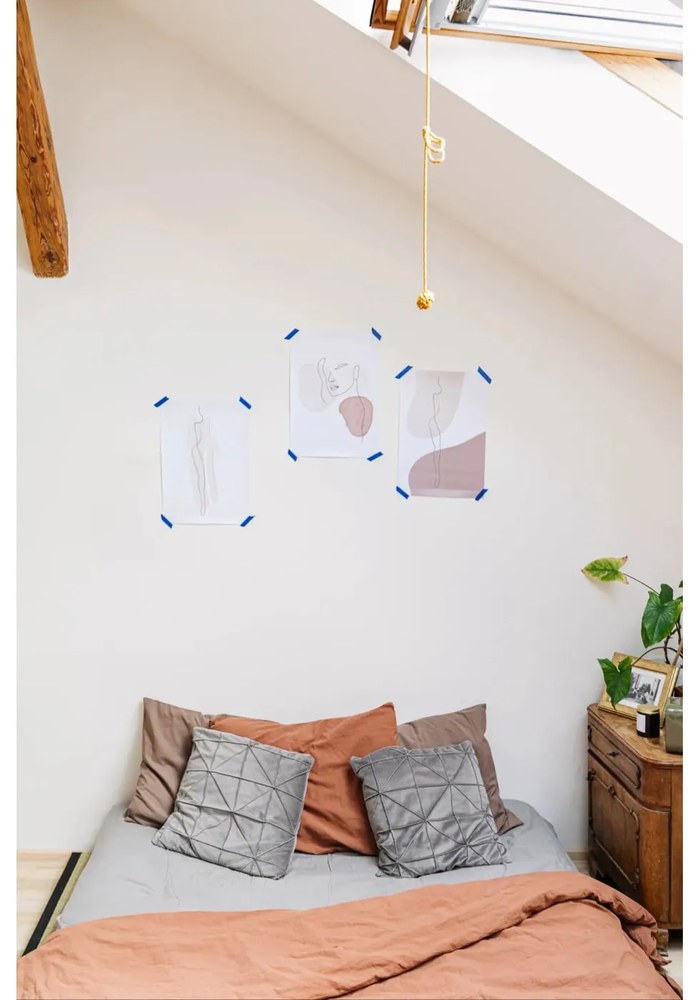 Lenzuolo elastico di lino grigio chiaro, 180 x 200 cm Light Grey - Linen Tales