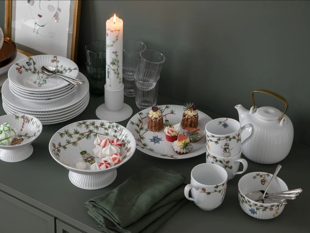 Piatto Hammershoi in porcellana bianca, ⌀ 27 cm Hammershøi - Kähler Design