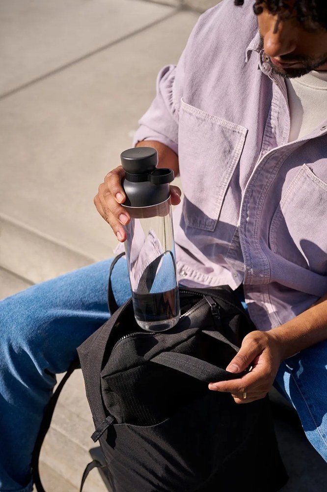 Bottiglia di tritolo nero 500 ml Nordic black - Mepal