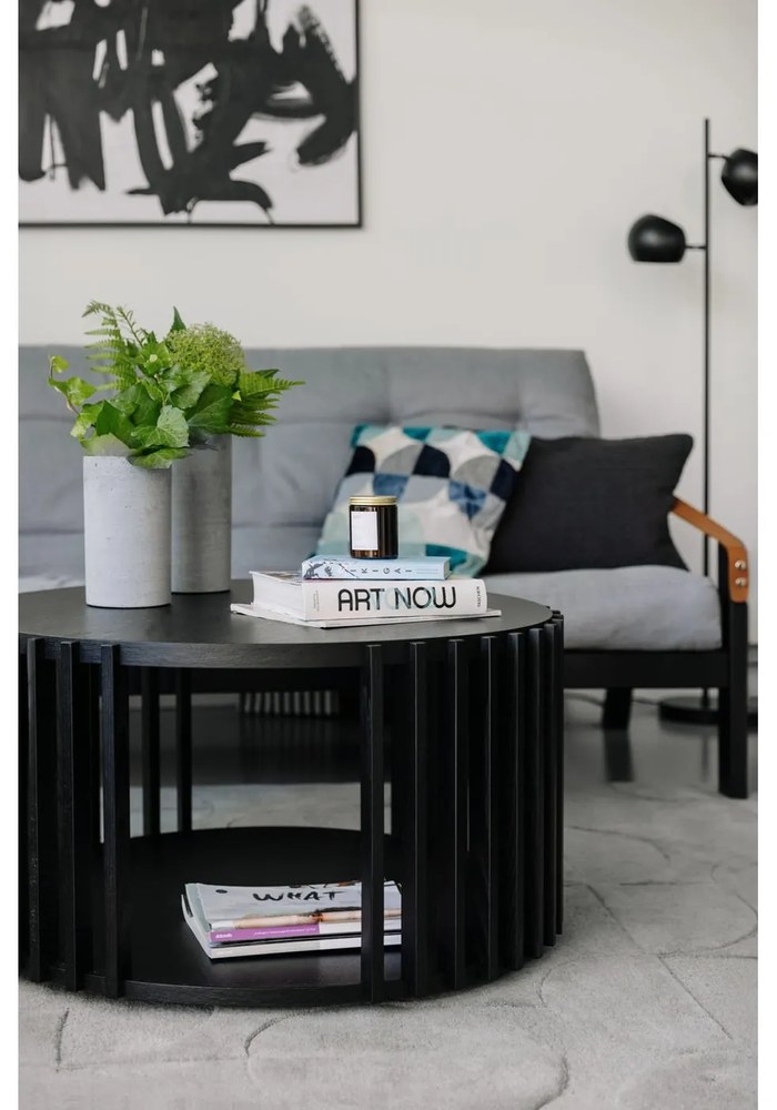 Lampada da terra nera Edgar - Markslöjd