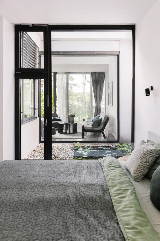 Biancheria da letto damascata verde chiaro per letto singolo 140x200 cm Clear - Södahl