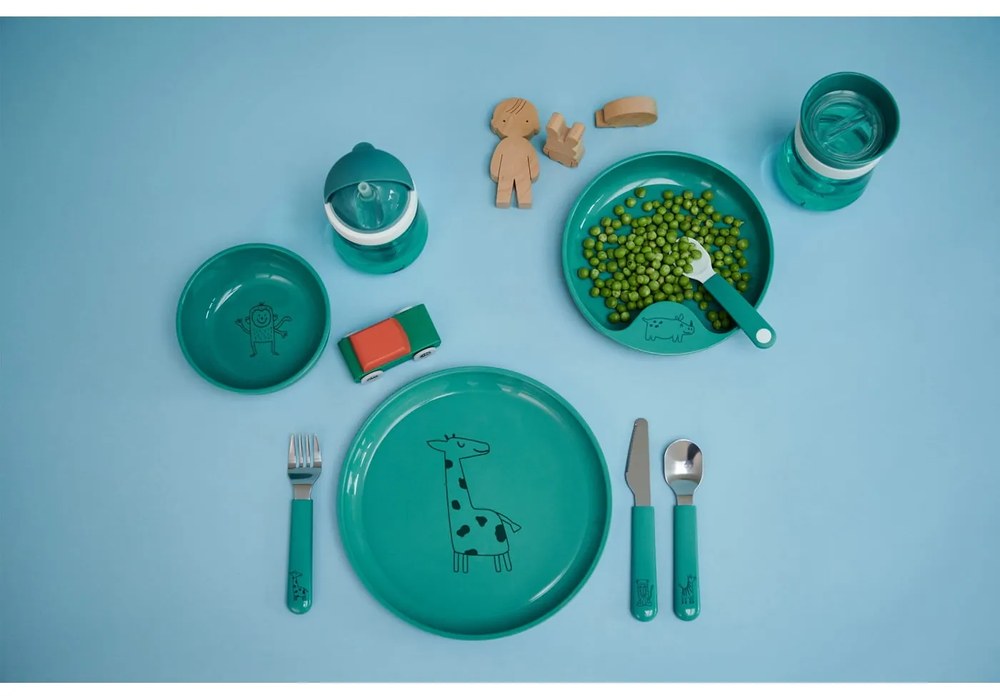 Set da pranzo per bambini 3 pezzi Deep turquoise - Mepal