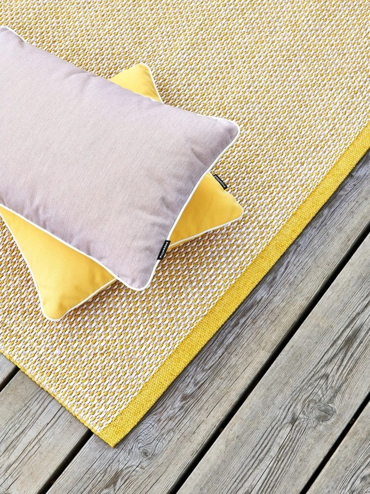 Passatoia da interno/esterno color senape 70x150 cm Sam Mustard – Pappelina