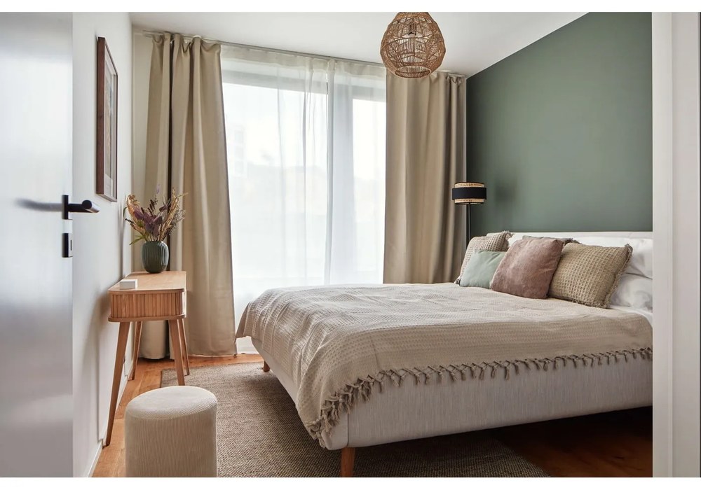 Copriletto leggero in cotone marrone chiaro Marrone, 220 x 240 cm - Mijolnir