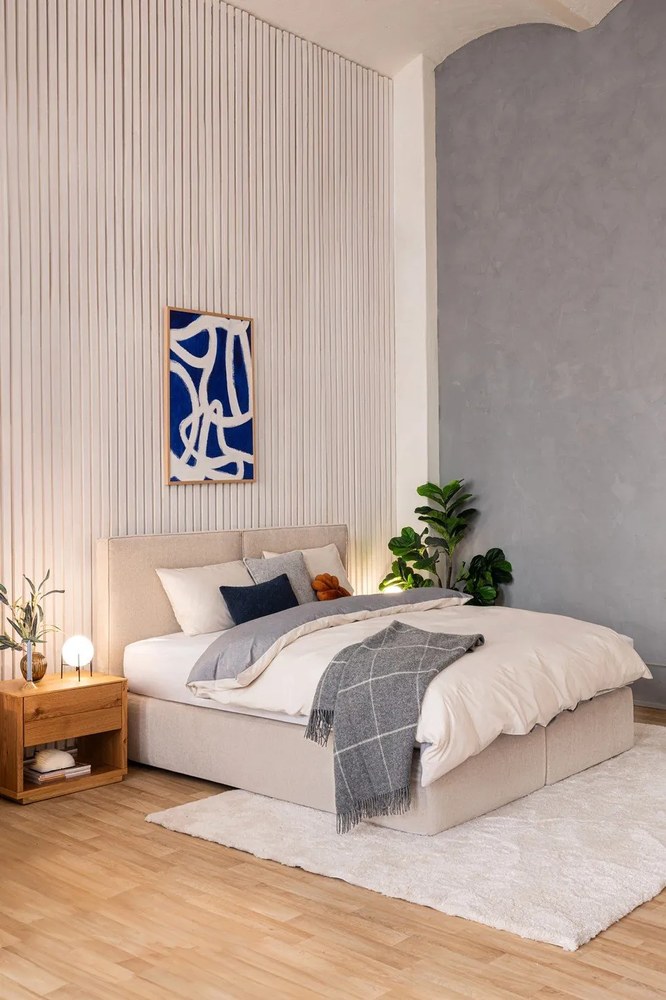Tappeto in pelliccia sintetica crema 160x230 cm Faroe Wool Look Fur - Flair Rugs