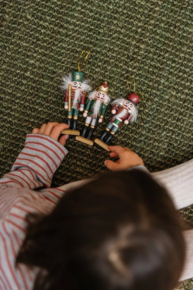 Decorazioni per albero di natale in set in legno 6 pz 13 cm Nikita – Bloomingville