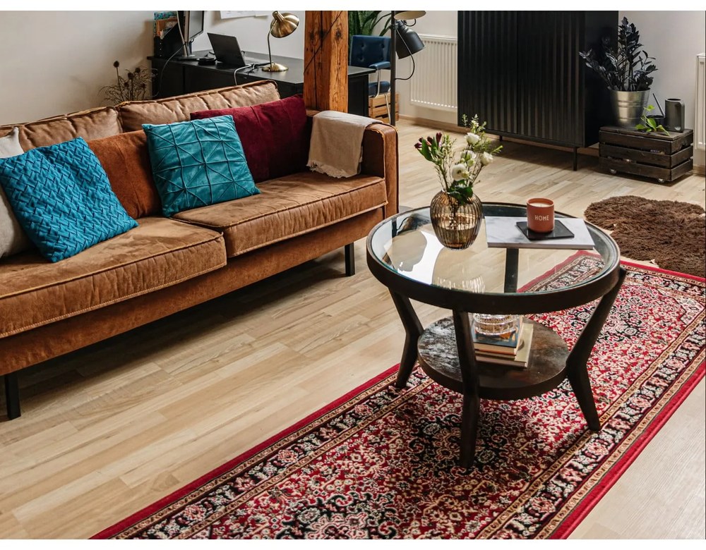 Runner rosso , 80 x 250 cm Skazar Isfahan - Nouristan