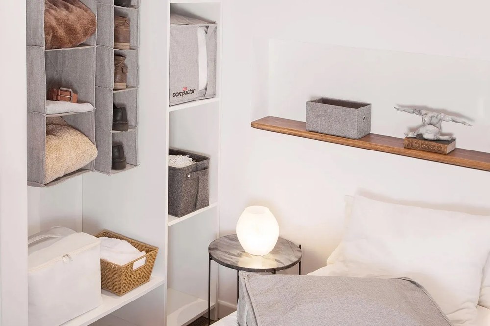 Organizer in tessuto appeso per il guardaroba Oxford - Compactor