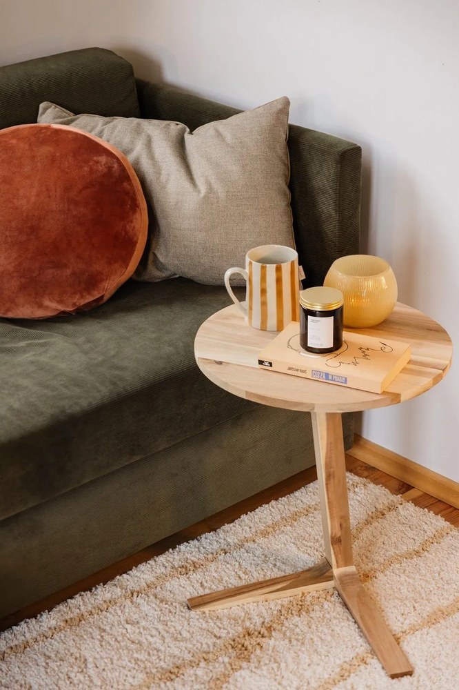 Tazza in gres giallo-bianco da 440 ml Begonia - Bloomingville