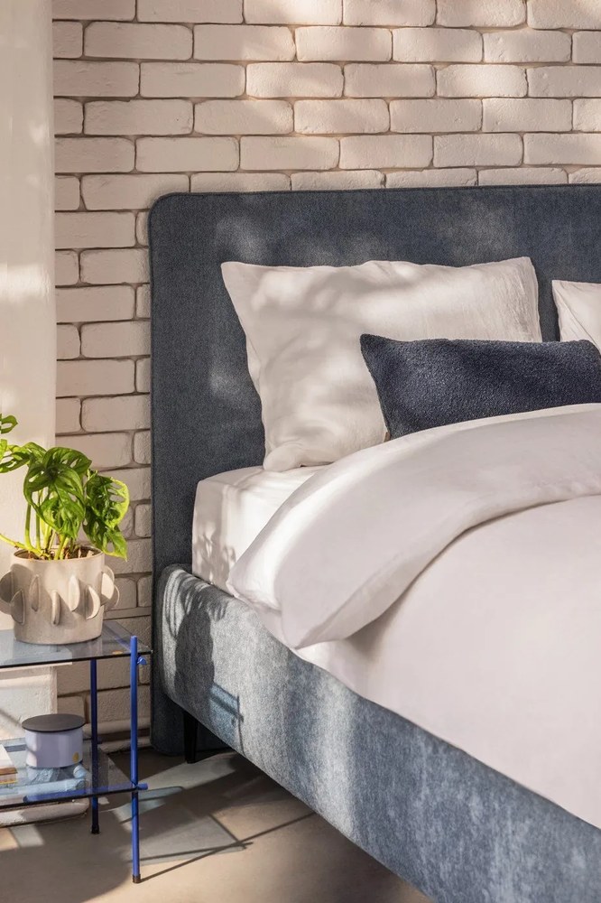 Coprivaso in gres ø 18 cm Roza - Bloomingville