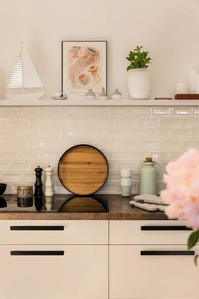 Vaso in ceramica bianca Hammershøi - Kähler Design